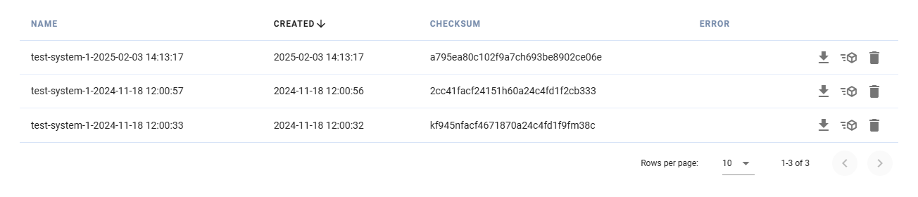 Backups - Mividas Documentation